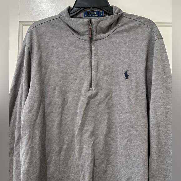 Polo Ralph Lauren men’s Greg long sleeve pullover half zip sweater - Picture 7 of 12